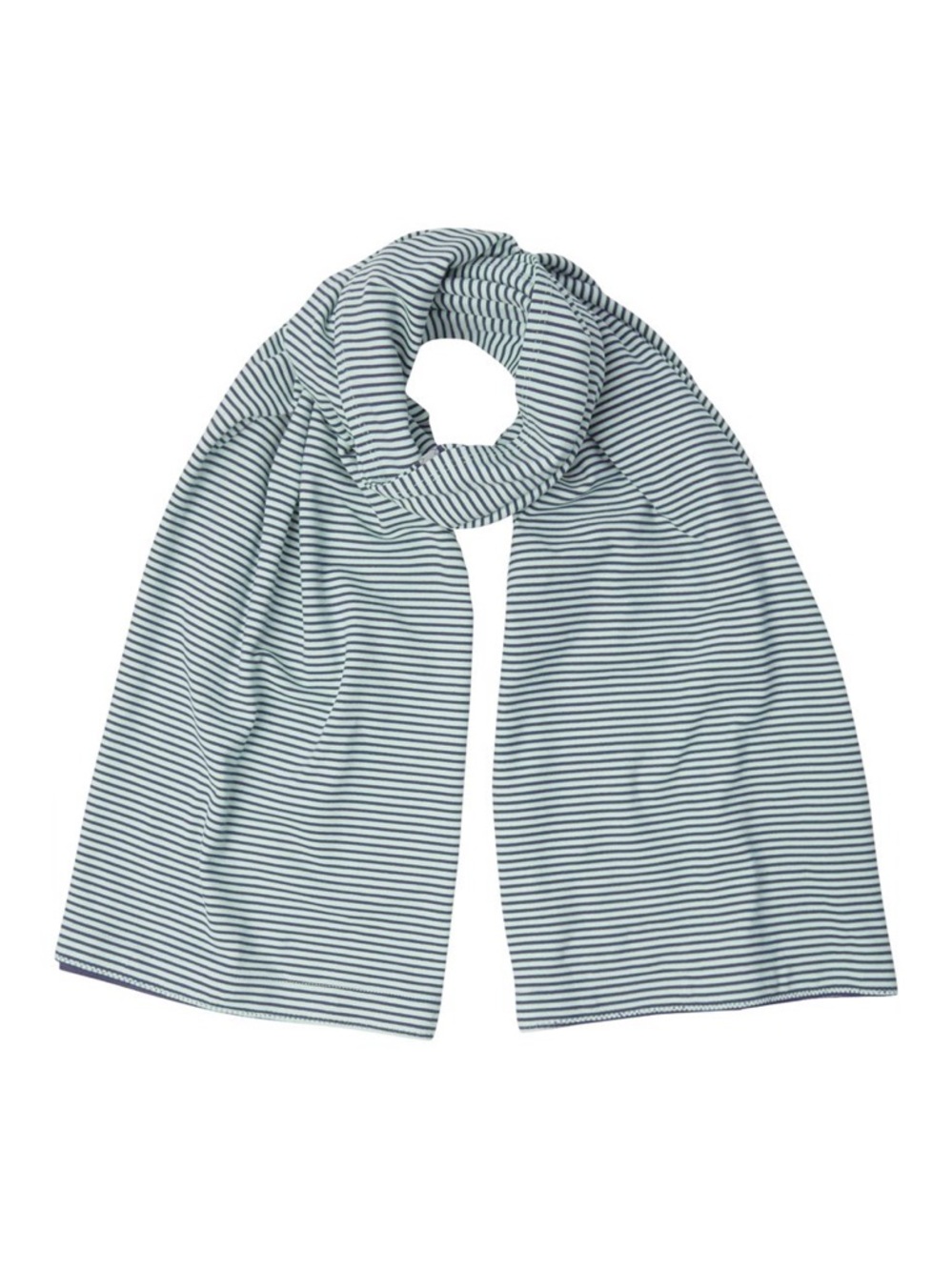 Lululemon Vinyasa Scarf Hyper Stripe Sea Mist Hero Blue / Hero Blue - Picture 7 of 9